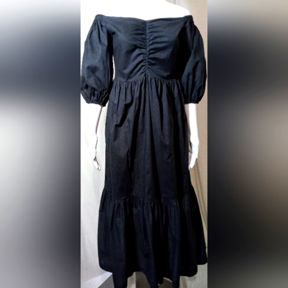 Modern Citizen (MDRN) S/S Off-The-Shoulder Maxi Dress